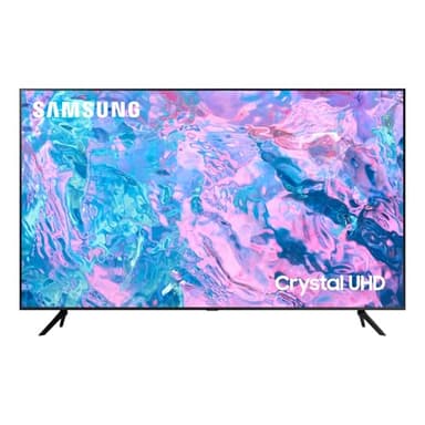 Samsung 85 Inch CU7110 UHD HDR Smart TV (2023) - 4K Crystal Processor, Adaptive Sound Audio, PurColour, Built In Gaming TV Hub, Streaming & Video Call Apps And Image Contrast Enhancer