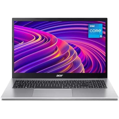 acer Aspire 3 A315-59 Laptop - Intel Core i5-1235U, 8GB, 512GB SSD, Integrated Graphics, 15.6" Full HD, Windows 11, Silver