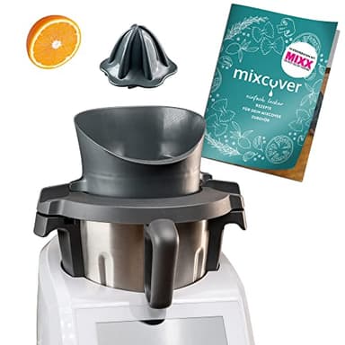 mixcover Juicer for Silvercrest Monsieur Cuisine Smart with Ebook Recipe Book - Juicer Orange Squeezer Electric Citrus Juicer Steam Juicer Orange Press Juicer Pomegranate Press