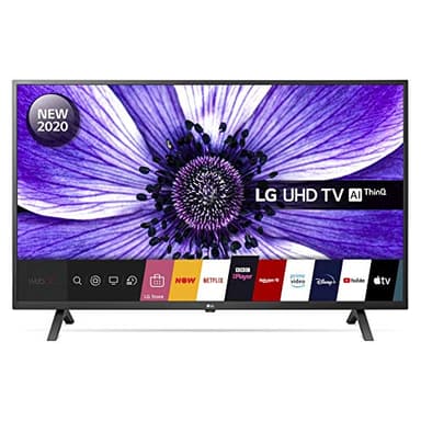 LG 65UN70006LA 65 Inch UHD 4K HDR Smart LED TV with Freeview HD/Freesat HD - Black colour (2020 Model)