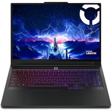 Lenovo Legion Pro 7i Gen 10, AI Gaming Laptop, Intel Ultra 9 275HX, 16" OLED 2.6K (2560x1600) 240Hz 500 nits, 64GB DDR5, 4TB SSD, NVIDIA RTX 5090, 5MP Camera E Shutter, Wi-Fi 7, Win 11 - Eclipse Black