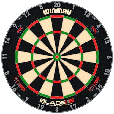 WINMAU Blade Series Dartboards – Professional PDC Official Tournament Dart Boards - Blade 6 Triple Core