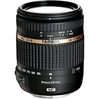 Tamron AF 18-270mm f/3.5-6.3 Di II VC PZD LD Aspherical IF Macro Zoom Lens with Built in Motor for Canon DSLR Cameras