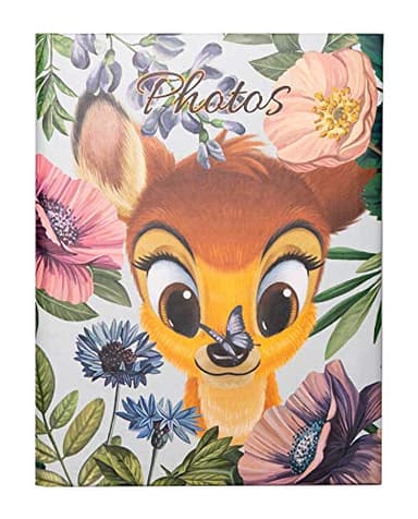 Grupo Erik 6x4 Photo Album - Disney Bambi Gifts Under 10 Pounds | 10x15 cm, 100 Pockets Photo Albums 6x4, Memory Book | Disney Gifts For Women & For Men