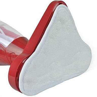 Generic 2 pcs Pads fit compatible with Thane H20 H2O H2OX5, Steam Mop Floor Replacement, Microfibre Head, White, Floor Cleaning mop