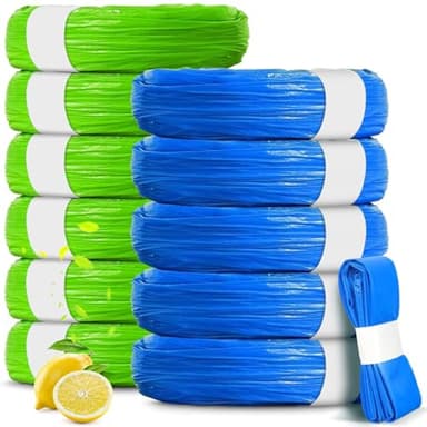 Xiaocanglan Nappy Bin Refill Cassettes, Pack of 12 Refill Cassettes, Nappy Bin, 4.5 m Nappy Bin Refill Film, Refill Bag, Nappy Bags Compatible with AngelCare, Tommee Tippee, Litter Locker