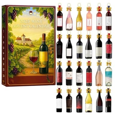 Wine Bottle Advent Calendar 2025