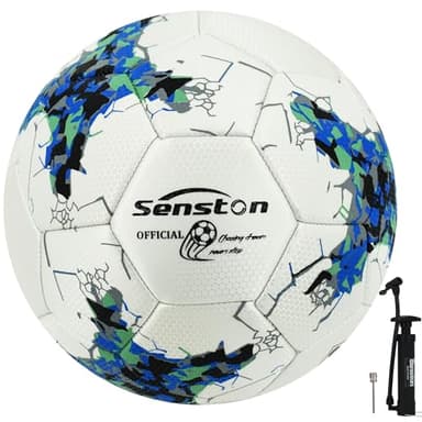 Senston Football Size 5 Official Training Football Adults and Younth Futsal Soccer Ball