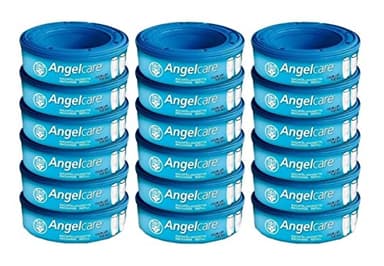 Angelcare Nappy Bin Refill Pack Plus Pack of 18