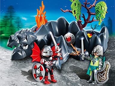 Playmobil - 4147 Dragon Rock Compact Set