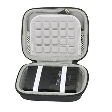 co2CREA Hard Travel Protective Case for WD Elements/WD My Passport Ultra 1TB 2TB 3TB 4TB 5TB Portable External Hard Drive,Case Only