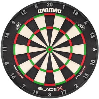WINMAU Blade Series Dartboards – Professional PDC Official Tournament Dart Boards - Blade X