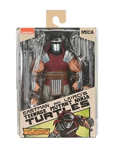 Foot Enforcer Classic Colors Scale Action Fig. 18cm Teenage Mutant Ninja Turtles Mirage Comics