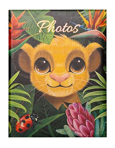 Grupo Erik 6x4 Photo Album - Disney The Lion King Gifts Under 10 Pounds | 10x15 cm, 100 Pockets Photo Albums 6x4, Memory Book | Disney Gifts For Women & For Men