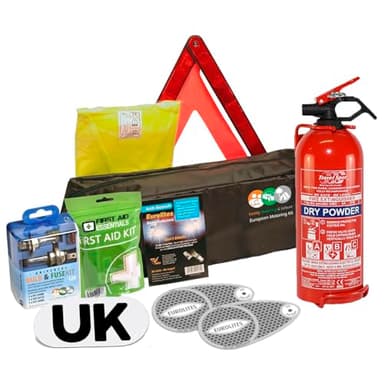 Family Motoring & Leisure Ultimate Euro European Travel Kit For Driving In Europe