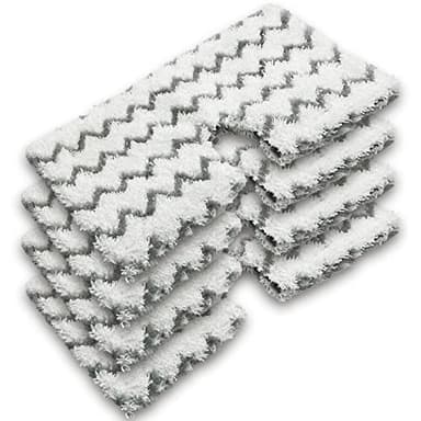 HDDICE Pack of 4 Steam Mop Replacement Pads for Shark Klik n'Flip S6001UK S6003UK and S6005UK