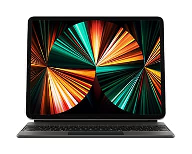 Apple Magic Keyboard (for iPad Pro 12.9-inch 3-6 Gen, iPad Air 13-inch M2) (QWERTY English) Black (Renewed)