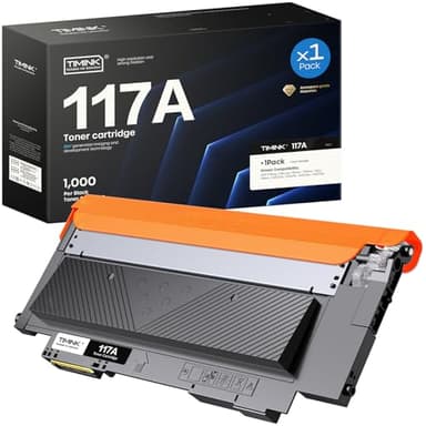 Timink 117A Toner Cartridges Replacement for HP Toner 117A W2070A Multipack Compatible with Color Laser MFP 150nw 179fnw 179fwg 178nw 178nwg 150a 150w (1 Black)