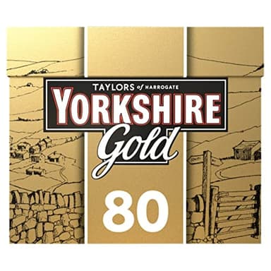Yorkshire Tea Gold, Box of 80 Tea Bags (Pack of 1)