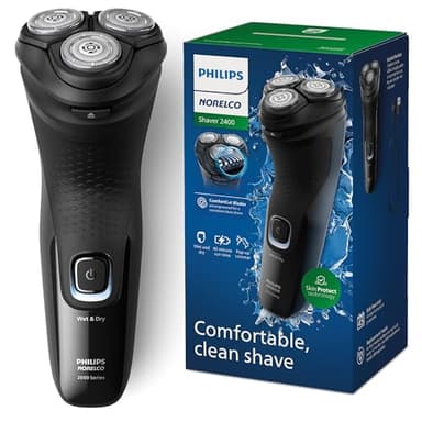 Philips Norelco Shaver 2400 Rechargeable Cordless Electric Shaver with Pop-up Trimmer, X3001/90