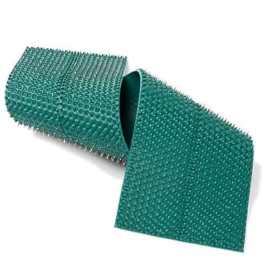 Lyapko Quadro Rectangular Massage Mat, 6.2 Ag, Massage Mat, Applicator Lyapko 118 x 471 mm, Fakir Mat for Acupuncture, Massage, Hedgehogs, Wellness Massager Back, Neck, Relaxation Mat, (Green)