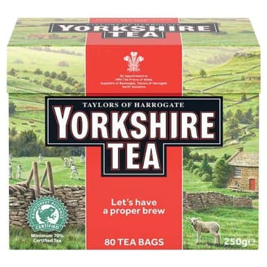 Taylors of Harrogate Yorkshire Tea 5x80 Tea Bags 250g
