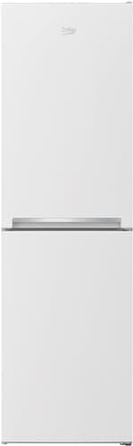 Beko CFG4582W Fridge Freezer | 50/50 Freestanding Frost Free | E Rated Energy Class| Large 270 Litre Capacity | Freezer Guard | LED Light