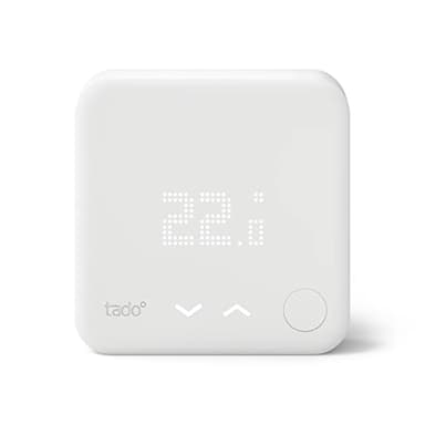 tado Wired Smart Thermostat - Add-On Thermostat For Multizone Control, Digital Heating Management, Easy Installation, Save Heating Energy And Costs - Replacement Of Existing Wired Thermostats