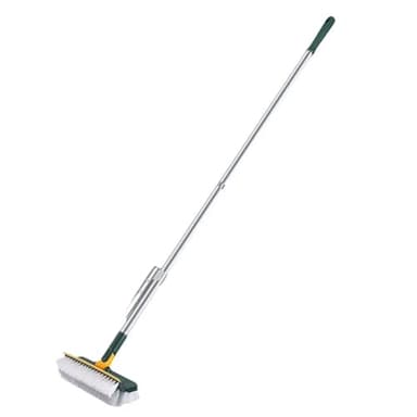 Fegtrtyoa Floor Scrubber 5-In-1 Floor Screed Brush for Bathroom Wall and Tile Cleaner Cleaning Long-Handled Toilet Floor Brush