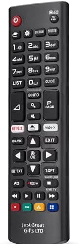 REPLACEMENT LG REMOTE CONTROL - Universal Remote Control for LG Smart TV Remote Control - works with All Models Lcd Led Hdtv Uhd 3D 4K Universal Tv Remote