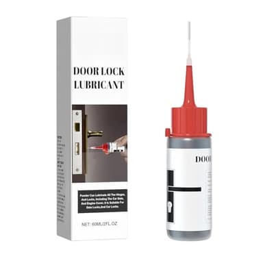 Graphite Lock Lubricant | Dry Lube Powder & Spray Grease for Locks Cylinders & Treadmills | High-Performance Graphite Lubricant