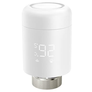 Acmerota Smart Radiator Thermostat Smart Thermostat Radiator Valve WiFi Smart Heating Thermostatic Radiator Valve TRV for Digital Multi Room Control, Energy Saving, Works With Alexa, Google Home