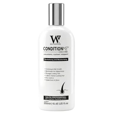 Watermans Hair Growth Conditioner - with Niacinamide, Shea Butter, and Rosemary - Suitable for All Hair Types Including Afro - Nourishing Treatment for Dry & Damaged Hair