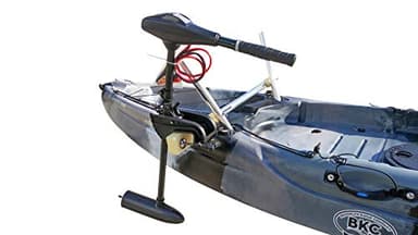 BKC Brooklyn Kayak Company UH-TM315 Kayak Trolling Motor Mount - Ambidextrous, Easy Setup, Durable, Lightweight, Corrosion Resistant, Bow Mount, Electric Operation