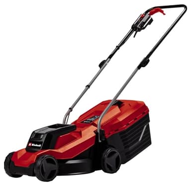 Einhell Electric Lawn Mower, 1000W, 32cm Cutting Width, 30L Large Capacity Grass Box, Variable Height Grass Cutter (30-70mm) - Lightweight Corded Lawnmower for Small Gardens Up to 300m² GC-EM 1000/32