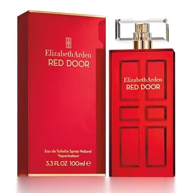 Elizabeth Arden Red Door Eau de Toilette Spray, 100ml, floral woody perfume, luxury fragrance for women