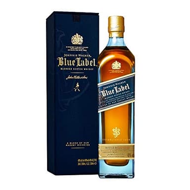 Johnnie Walker Blue Label | Blended Scotch Whisky | 40% vol | 20cl | Exquisite Scottish Whisky | Great in a Whisky Gift Set and for Drinks Connoisseurs | with Gift Box