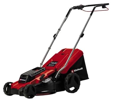Einhell Electric Lawn Mower, 1600W, 37cm Cutting Width, 38L Large Capacity Grass Box, 5 Cutting Heights (20-60mm), Powerful Corded Lawnmower for Small to Medium Gardens Up to 700m² GC-EM 1600/37