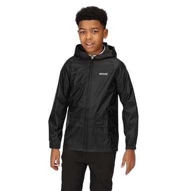 Regatta Unisex Kids Stormbreaker Waterproof Shell Jacket - Black - 11-12 Yrs