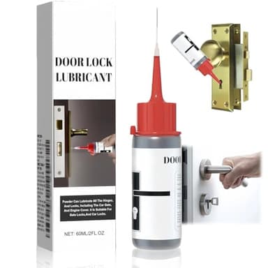 Graphite Lock Lubricant, Graphite Powder for Locks, Treadmill Lubricant Oil - Dry Lube Spray, Prevents Rust & Corrosion, Extends Lock Life, Ideal for Padlocks and More