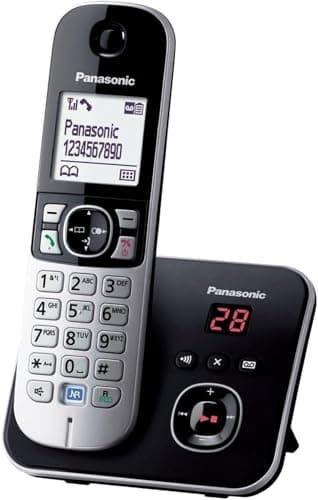 Panasonic KX-TG6821EB Single DECT Cordless Telephone with Answer Machine