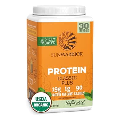 Sunwarrior Protein Classic Plus, Natural, 750 g
