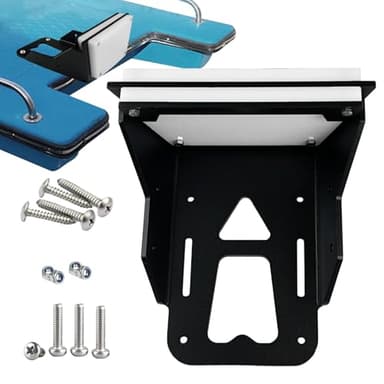 Dewireaey Kayak Motor Mount | Trolling Motor Mounting Bracket - Quick Release Waterproof Noise Reduction for Marine Pontoon Inflatable Boat Raft Outdoor