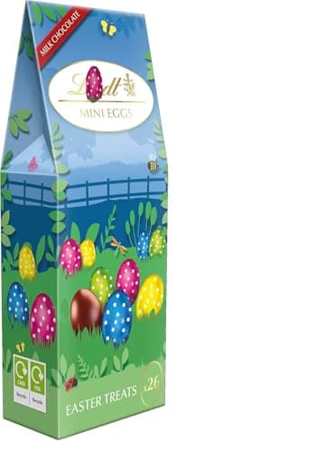 Lindat Mini Easter Eggs Milk Chocolate 155g - For Easter Best gift for Friends & Family