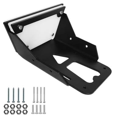 KKWODEN Transom Trolling Motor Mount, 5mm Thick Marine Aluminum Trolling Motor Mount for Kayak, Heavy Duty Trolling Motor Bracket for Freshwater and Saltwater