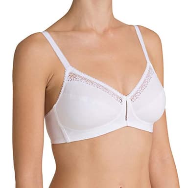 Triumph Women's Cotton Beauty N, Bra, WHITE
