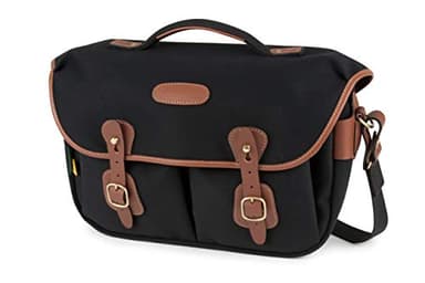 Billingham Hadley Pro 2020 Canvas Camera Bag - Black/Tan Leather