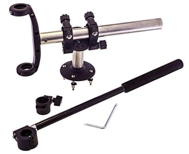 Watersnake Kayak Motor Bracket – Universal Electric Trolling Motor Mount – Adjustable 3-Axis Design for Easy Installation – Fits Up to 24lb Motors – Compatible with T18 & T24 Models