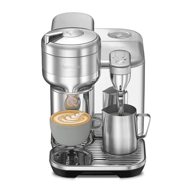 Nespresso - Vertuo Creatista Capsule Coffee Machine with Milk Frother Wand for Cappuccino, Flat White and Espresso by Sage, Brushed Stainless Steel