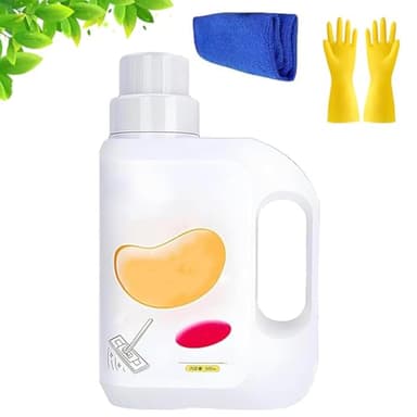 Solubrilho Tile Cleaner, 2025 NEW Multipurpose Floor Cleaner, Powerful Tile Floor Stain Remover, Quick-Drying And Non-Slip, for Mopping Home Bathroom Kitchen (1)